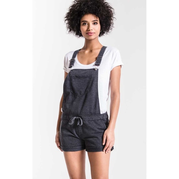 comfy short overalls
